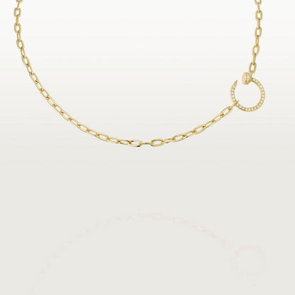 [CharmAmor]JUSTE NECKLACE FULL DIAMONDS