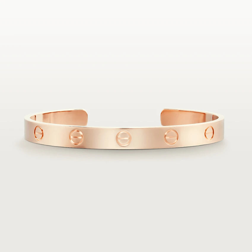 [CharmAmor]LOVE BRACELET 6.1MM OPEN CUFF