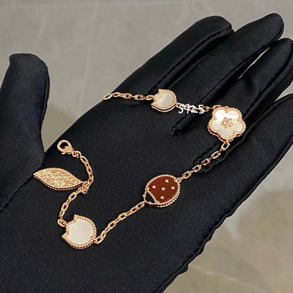 [CharmAmor]LUCKY SPRING 5 MOTIF BRACELET