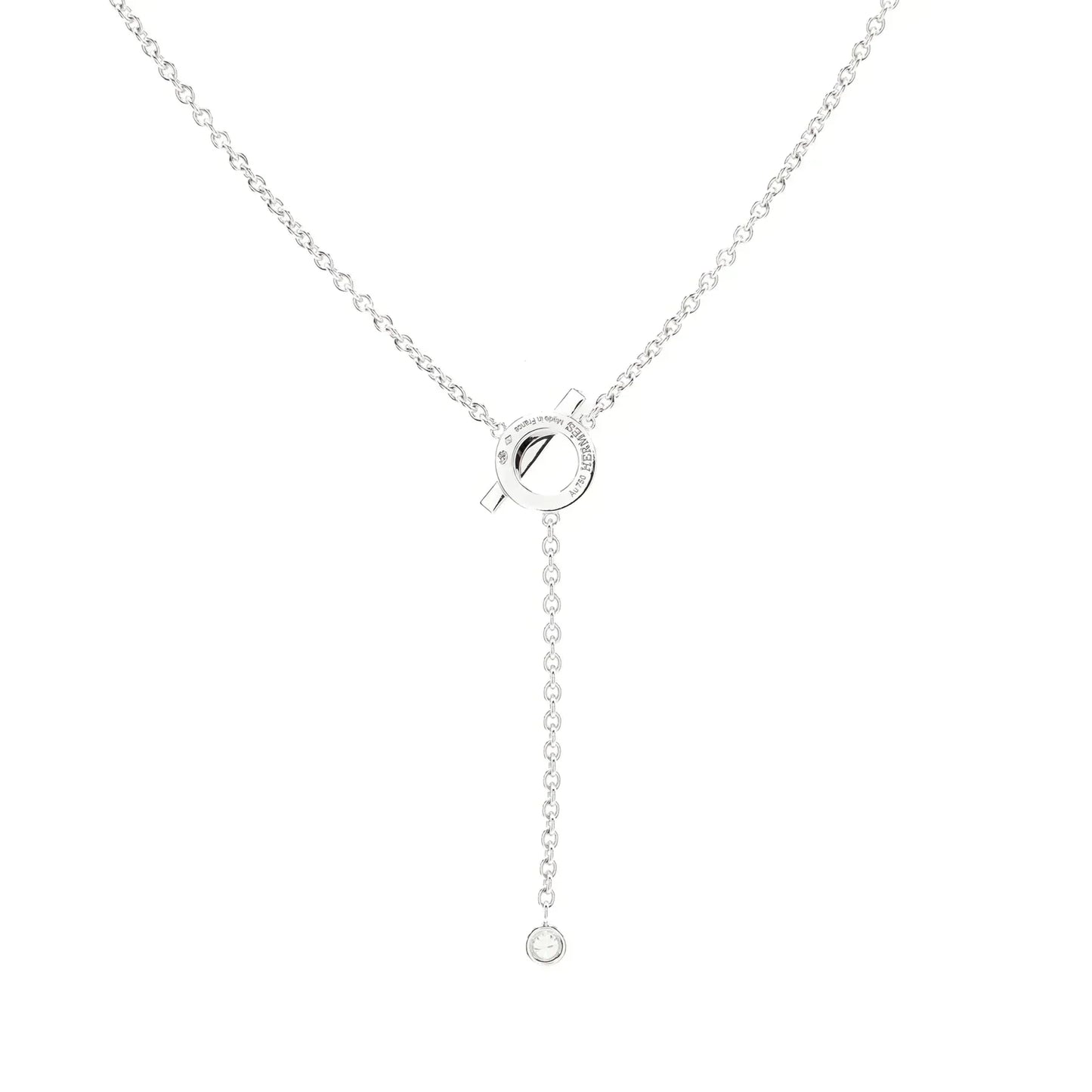 [CharmAmor]FINESSE SILVER DIAMOND NECKLACE