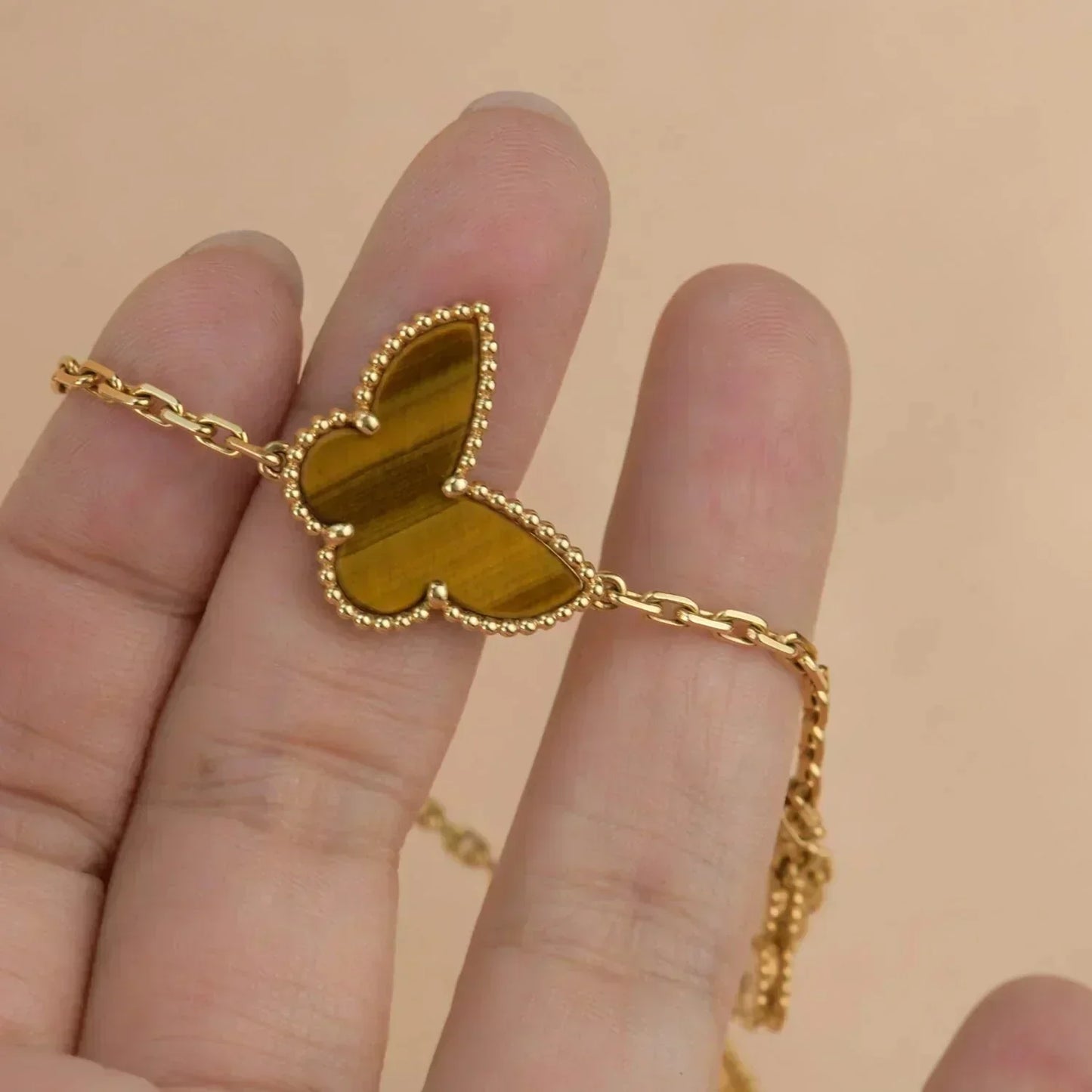 [CharmAmor]LUCKY SPRING 5 MOTIF GOLD BRACELET