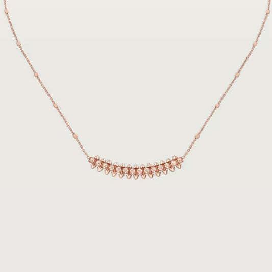 [CharmAmor]CLASH  SMALL FULL DIAMOND NECKLACE