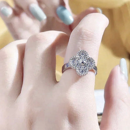 [CharmAmor]CLOVER DIAMOND RING