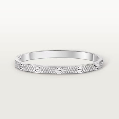 [CharmAmor]LOVE BRACELET 4.8MM DIAMOND-PAVED