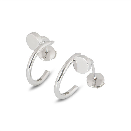 [CharmAmor]JUSTE EARRINGS SILVER