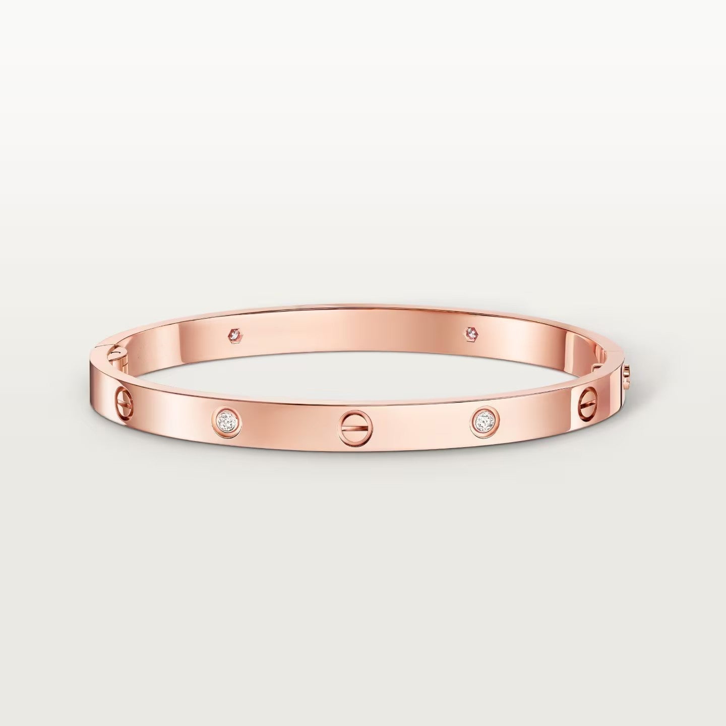 [CharmAmor]LOVE BRACELET 4.8MM 4 DIAMONDS