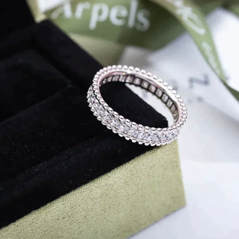 [CharmAmor]PERLEE DIAMOND SILVER RING