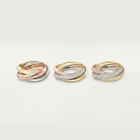 [CharmAmor]TRINITY 3.2MM RING COLLECTION