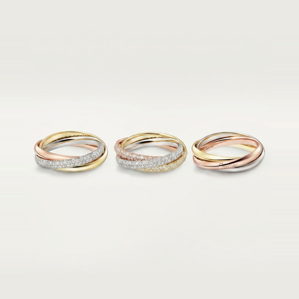 [CharmAmor]TRINITY 2.5MM RING COLLECTION