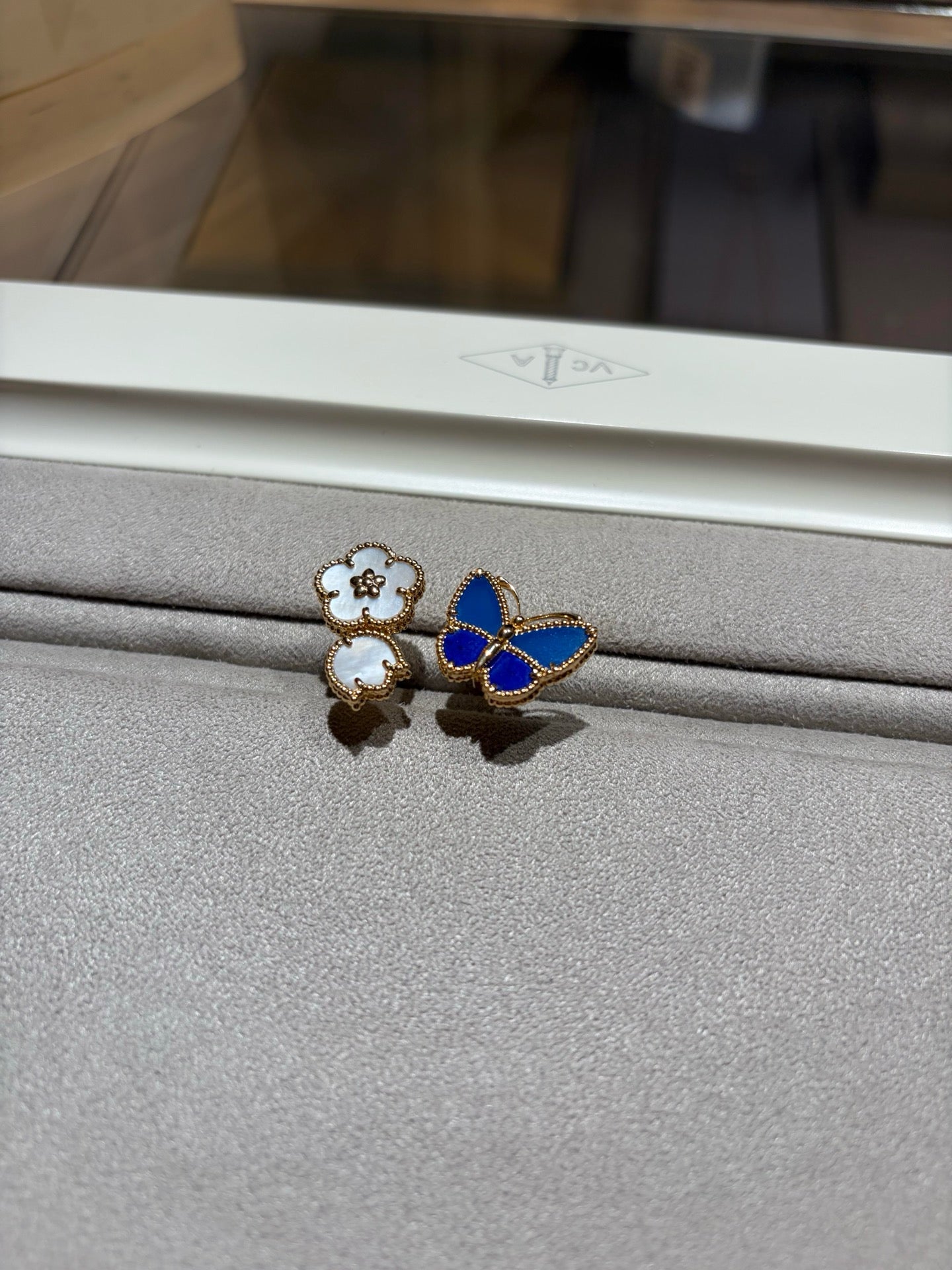 [CharmAmor]LUCKY SPRING BUTTERFLY OPEN-FACE RINGS