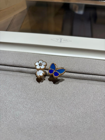 [CharmAmor]LUCKY SPRING BUTTERFLY OPEN-FACE RINGS