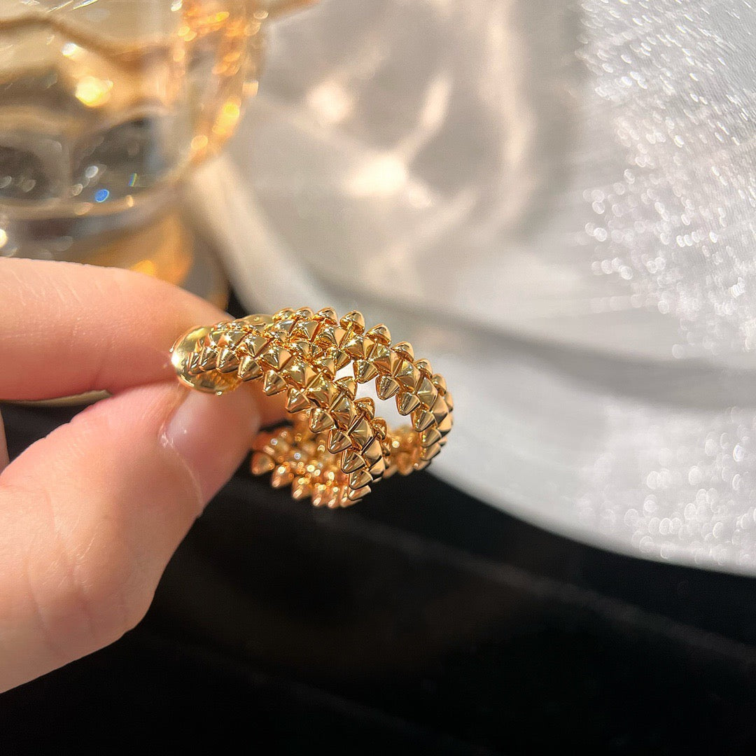 [CharmAmor]CLASH SMALL HOOP EARRINGS