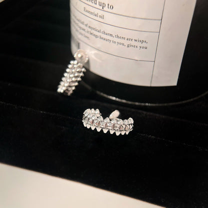 [CharmAmor]CLASH SMALL HOOP EARRINGS