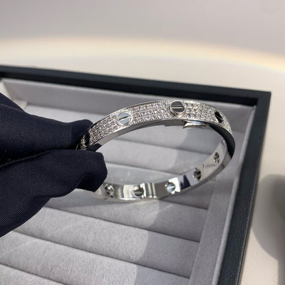 [CharmAmor]LOVE BRACELET 6.1MM DIAMOND-PAVED CERAMIC
