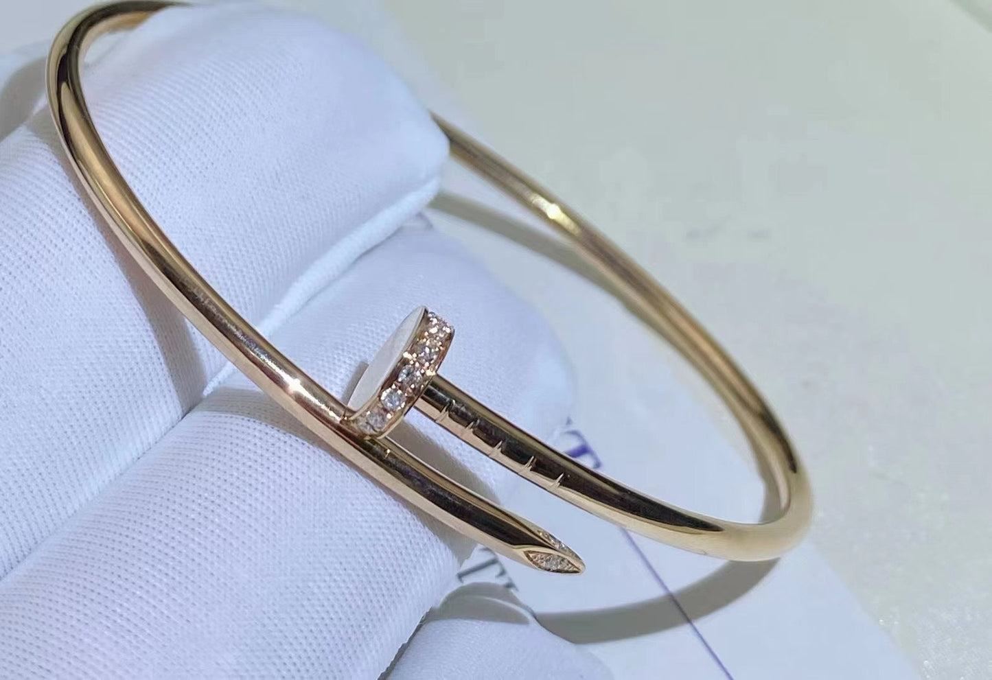 [CharmAmor]JUSTE BRACELET 2.5MM DIAMONDS