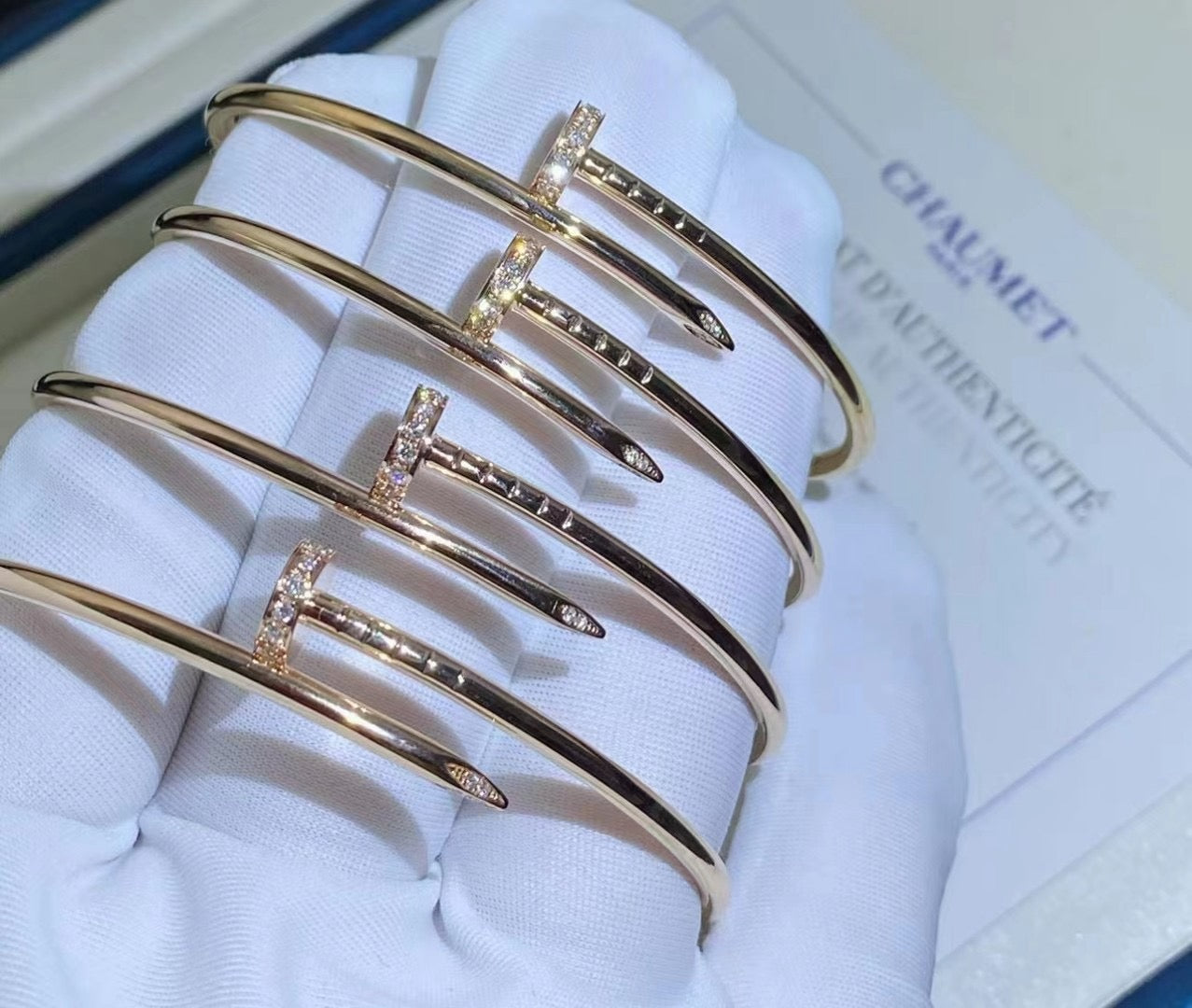[CharmAmor]JUSTE BRACELET 2.5MM DIAMONDS