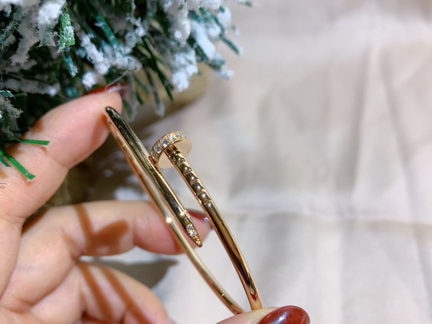 [CharmAmor]JUSTE BRACELET 2.5MM DIAMONDS