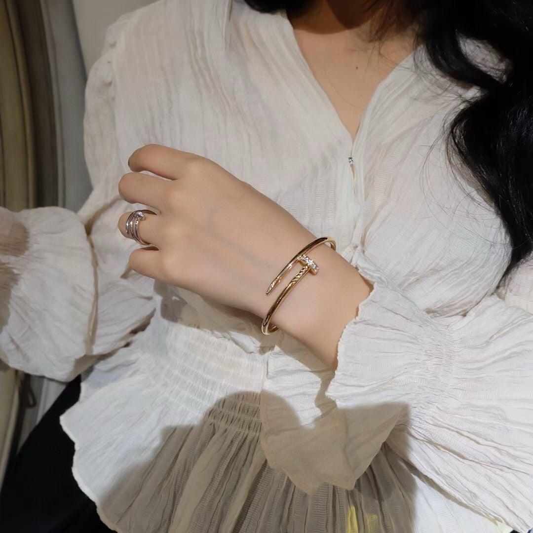 [CharmAmor]JUSTE BRACELET 3.5MM DIAMONDS