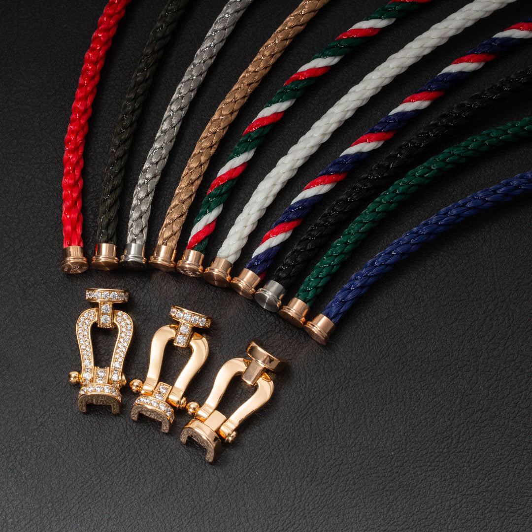 [CharmAmor]FORCE LARGE HORSESHOE NO DIAMOND BRACELET GOLD