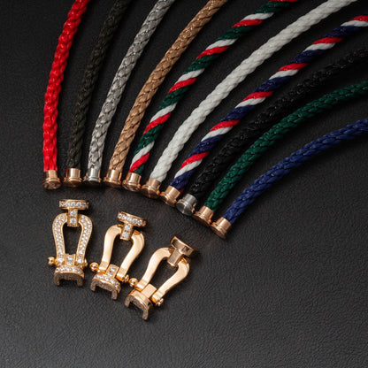 [CharmAmor]FORCE LARGE HORSESHOE NO DIAMOND BRACELET GOLD