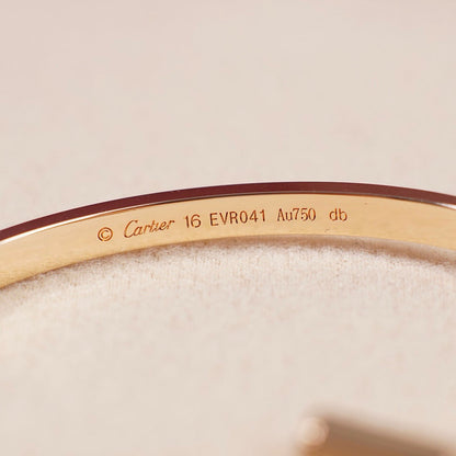 [CharmAmor]LOVE BRACELET 3.65MM 6 DIAMONDS