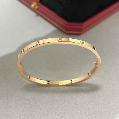 [CharmAmor]LOVE BRACELET 3.65MM 6 DIAMONDS
