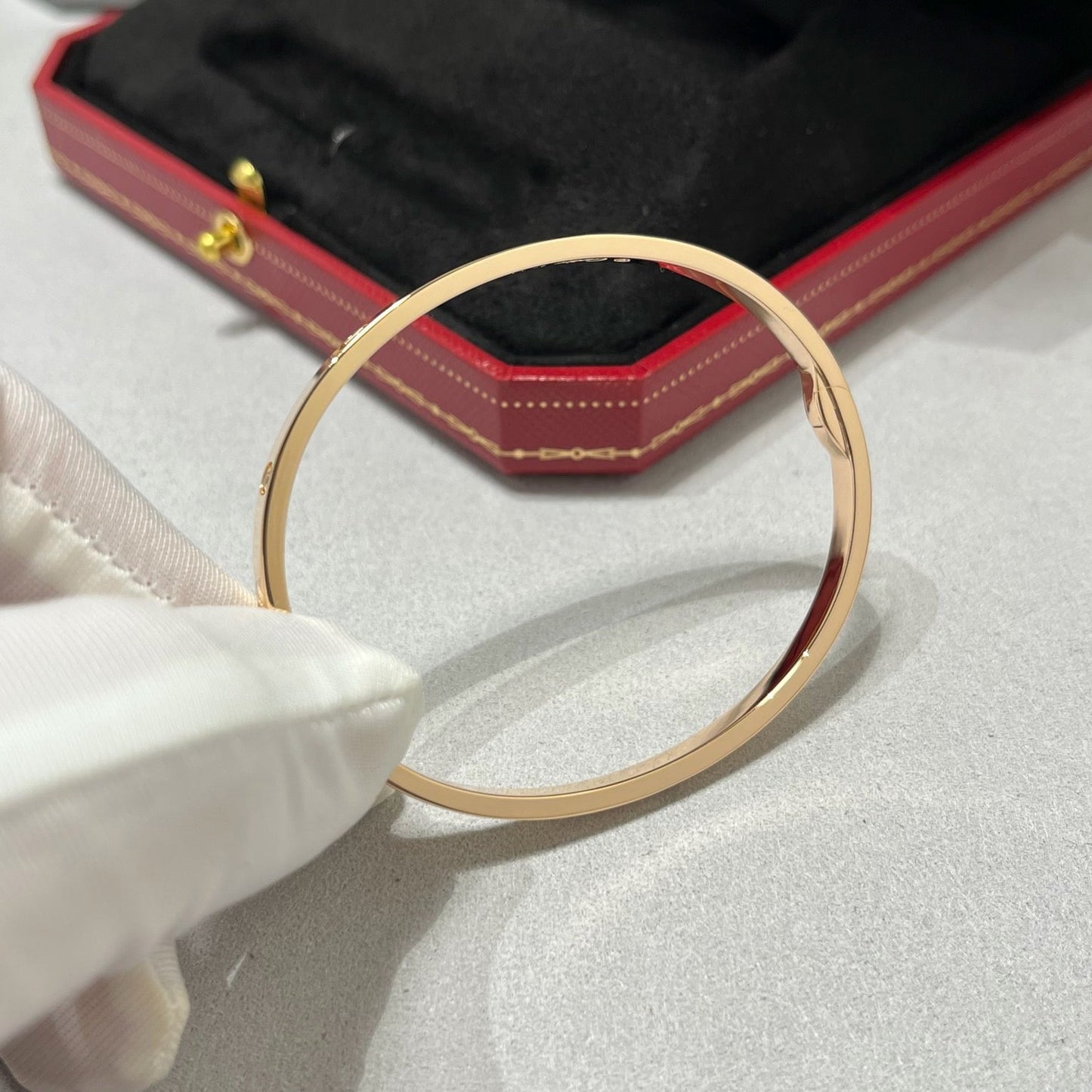 [CharmAmor]LOVE BRACELET 3.65MM 6 DIAMONDS