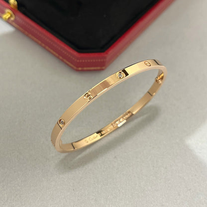 [CharmAmor]LOVE BRACELET 3.65MM 6 DIAMONDS