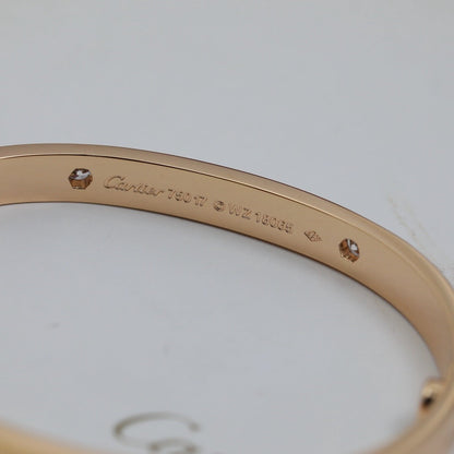 [CharmAmor]LOVE BRACELET 6.1MM 4 DIAMONDS