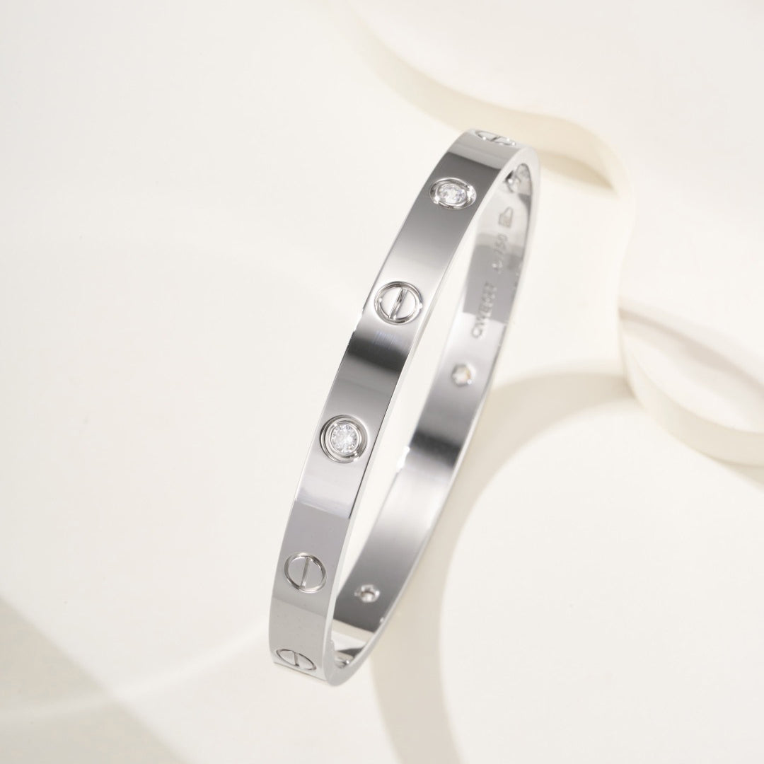 [CharmAmor]LOVE BRACELET 6.1MM 4 DIAMONDS