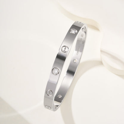 [CharmAmor]LOVE BRACELET 6.1MM 4 DIAMONDS