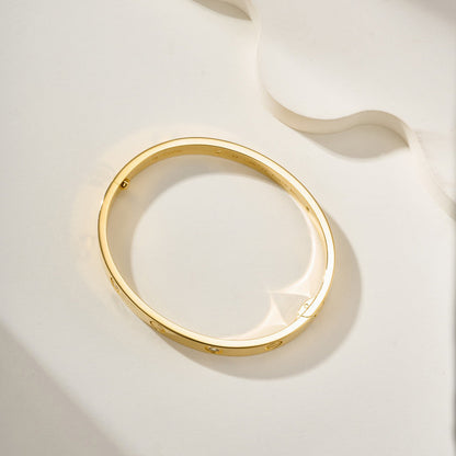 [CharmAmor]LOVE BRACELET 6.1MM 4 DIAMONDS