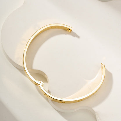 [CharmAmor]LOVE BRACELET 6.1MM 4 DIAMONDS
