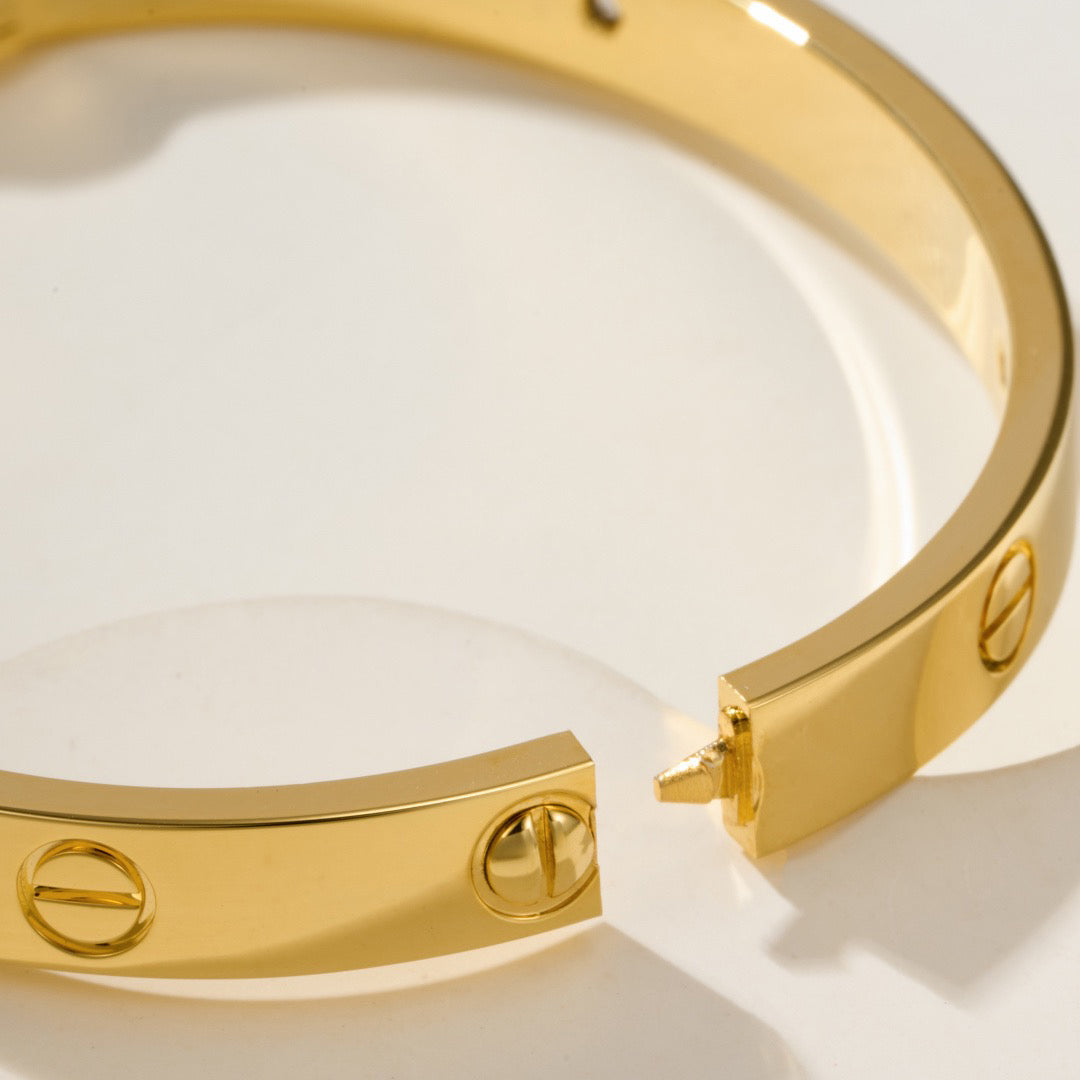 [CharmAmor]LOVE BRACELET 6.1MM 4 DIAMONDS