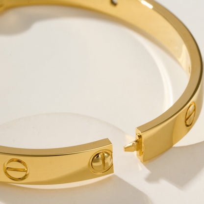 [CharmAmor]LOVE BRACELET 6.1MM 4 DIAMONDS