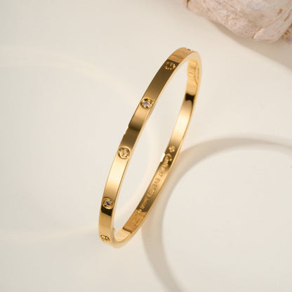 [CharmAmor]LOVE BRACELET 3.65MM 6 DIAMONDS