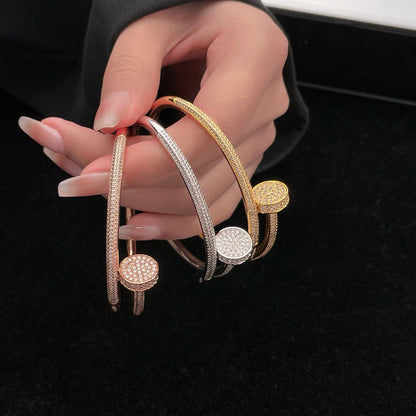 [CharmAmor]JUSTE BRACELET 3.5MM ALL DIAMONDS