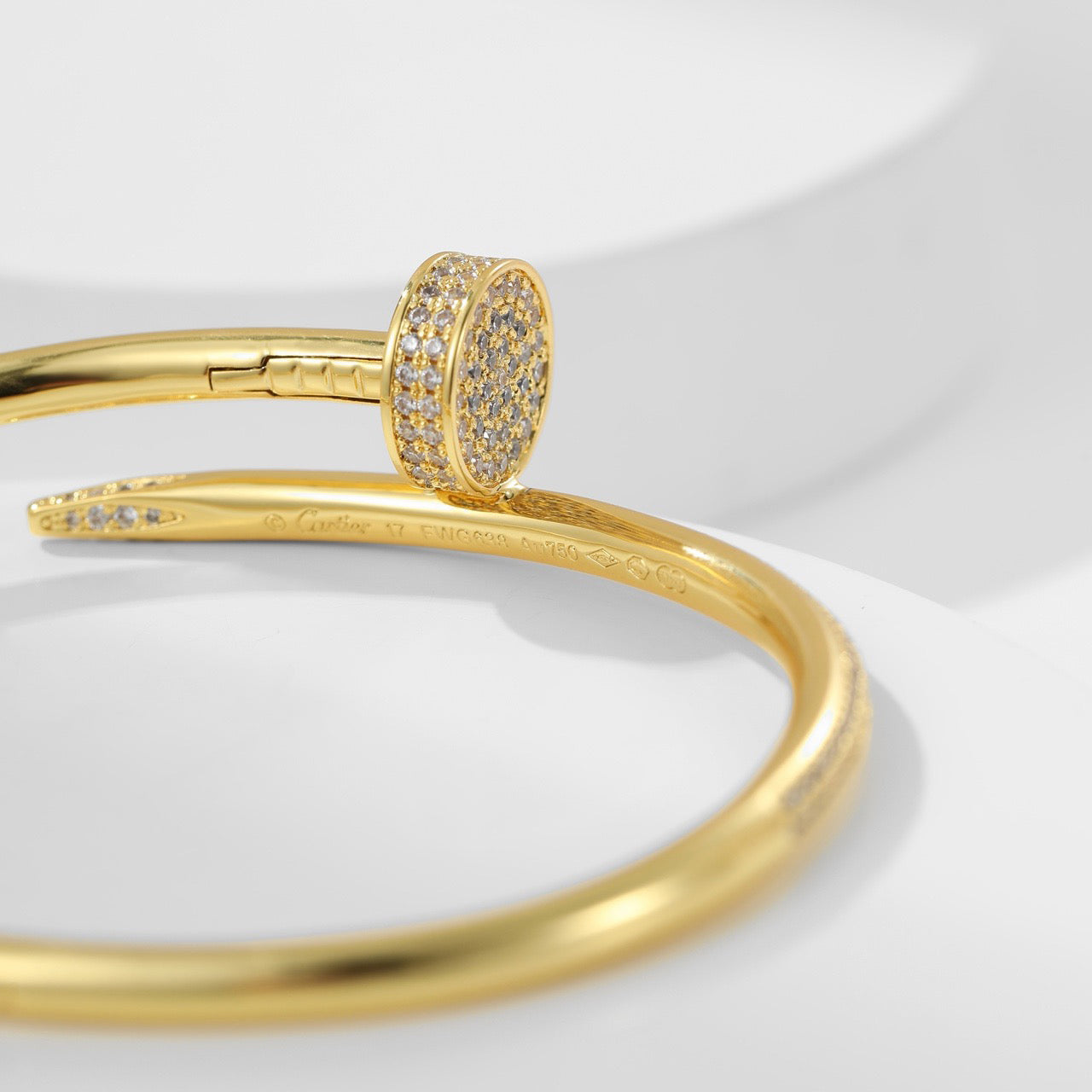 [CharmAmor]JUSTE BRACELET 3.5MM ALL DIAMONDS