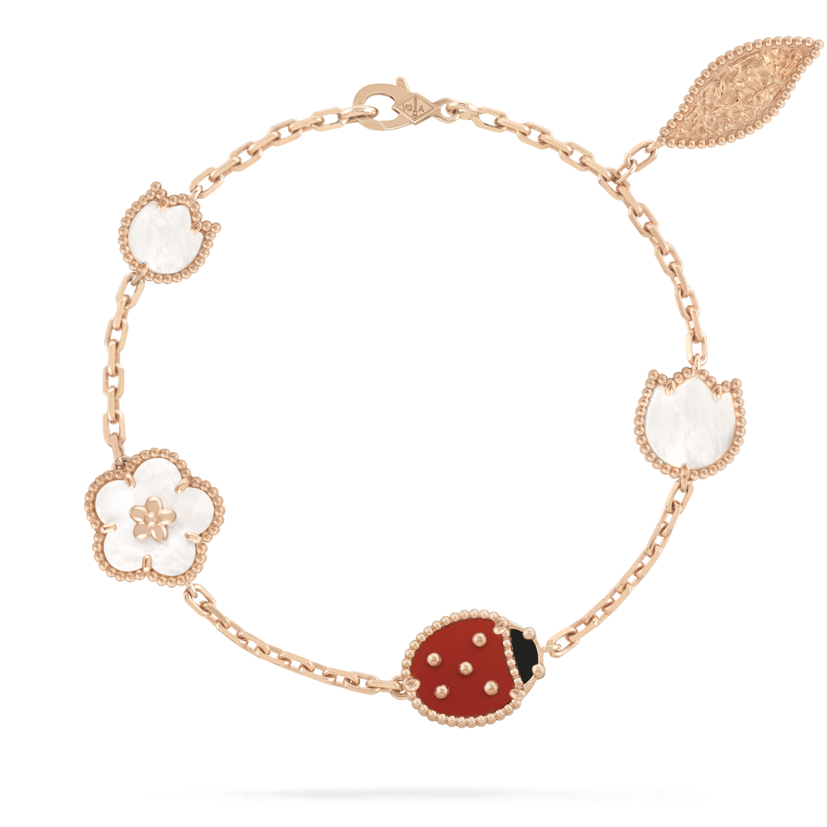 [CharmAmor]LUCKY SPRING 5 MOTIF BRACELET