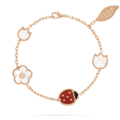 [CharmAmor]LUCKY SPRING 5 MOTIF BRACELET