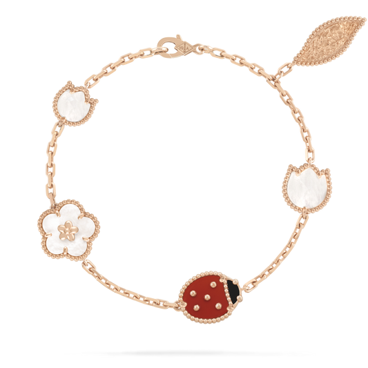 [CharmAmor]LUCKY SPRING 5 MOTIF BRACELET