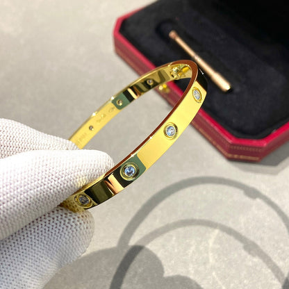 [CharmAmor]LOVE BRACELET 6.1MM 10 DIAMONDS