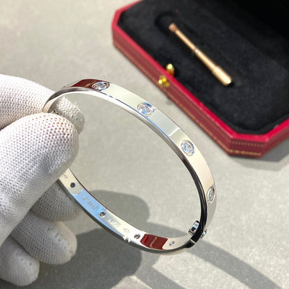[CharmAmor]LOVE BRACELET 6.1MM 10 DIAMONDS