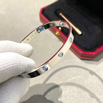 [CharmAmor]LOVE BRACELET 6.1MM 10 DIAMONDS