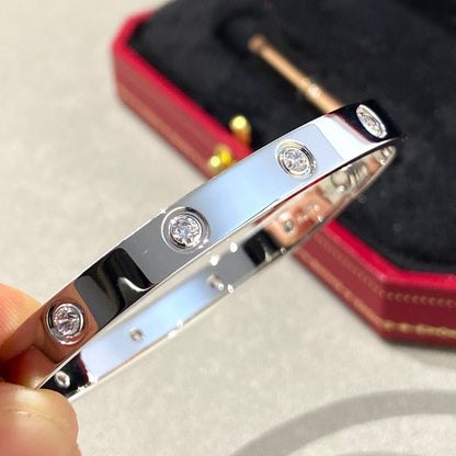 [CharmAmor]LOVE BRACELET 6.1MM 10 DIAMONDS
