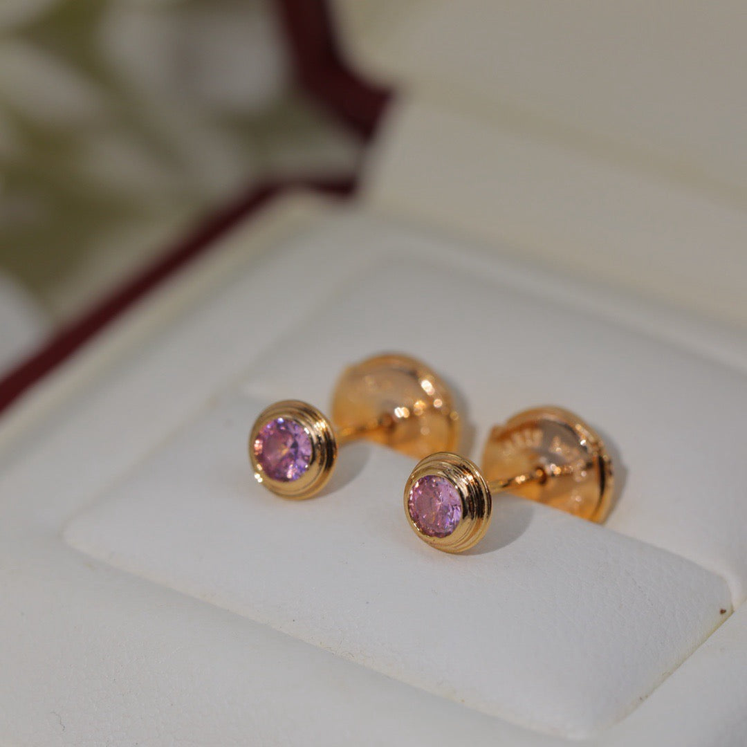 [CharmAmor]DAMOUR PING DIAMOND EARRINGS