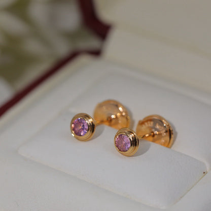 [CharmAmor]DAMOUR PING DIAMOND EARRINGS