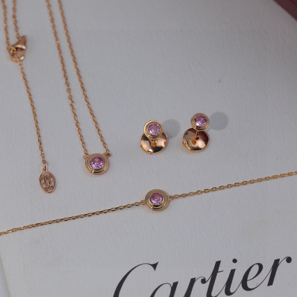 [CharmAmor]DAMOUR PING DIAMOND EARRINGS