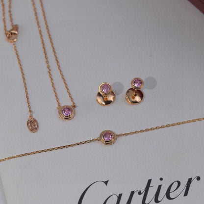 [CharmAmor]DAMOUR PING DIAMOND EARRINGS