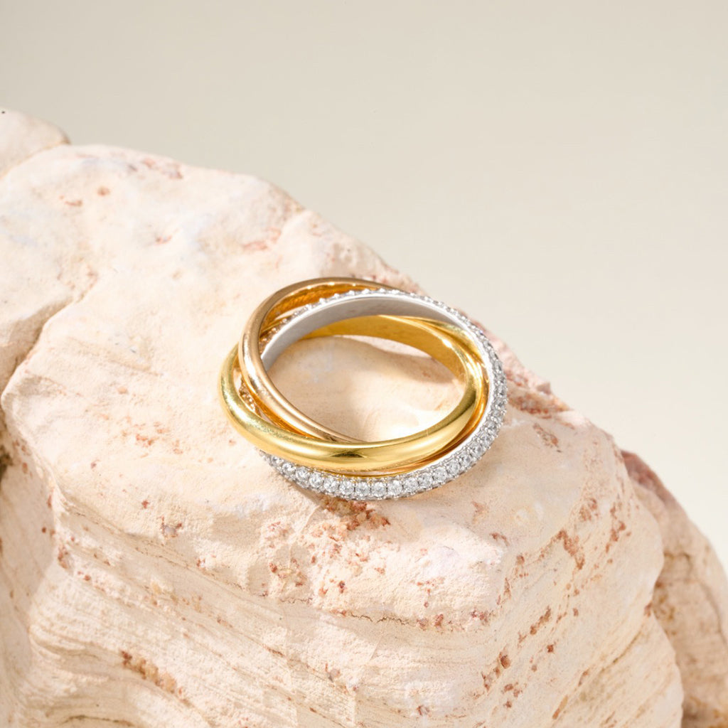[CharmAmor]TRINITY 3.2MM RING COLLECTION